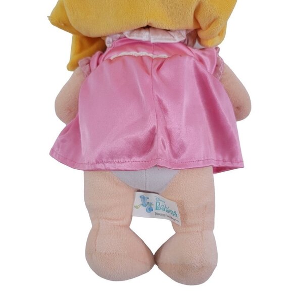 Disney Park Babies Tangled RAPUNZEL Soft Plush Princess Green Eyes 12” Doll - Picture 11 of 16